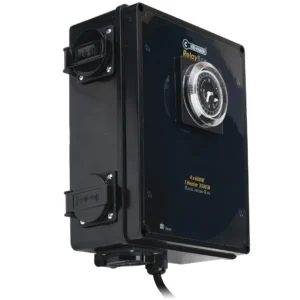 Temporizador 4x600 w con toma calefactor Climate