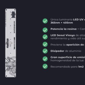LED the mantis UV caracteristicas
