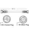 cable conexion led lumatek esquema