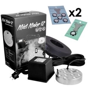 Kit Humidificador ultrasonidos 12 membranas Mist Maker