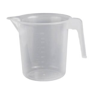 Jarra medidora plástico graduada 1 Litro