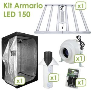 Kit armario 150x150cm LED June 660w