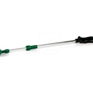 Lanza de riego extensible con cabezal difusor