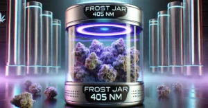 luz 405nm para combatir moho cannabis