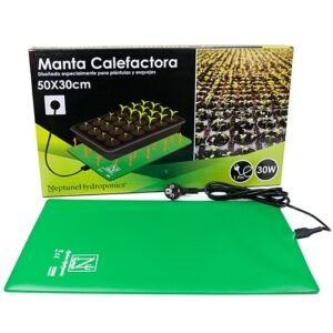 Manta calefactora esquejes Neptune Hydroponics