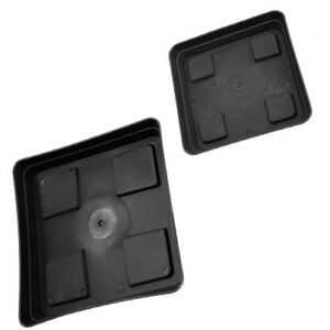 Plato cuadrado para macetas (varios tamaños)