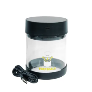 Glass Jar Terpseals 600 mL con funda silicona