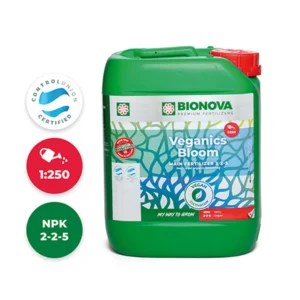 Veganics Bloom BioNova – Fertilizante vegano de floración (NPK 2-2-5)