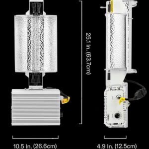 foco 1000w sodio flexstar dimensiones