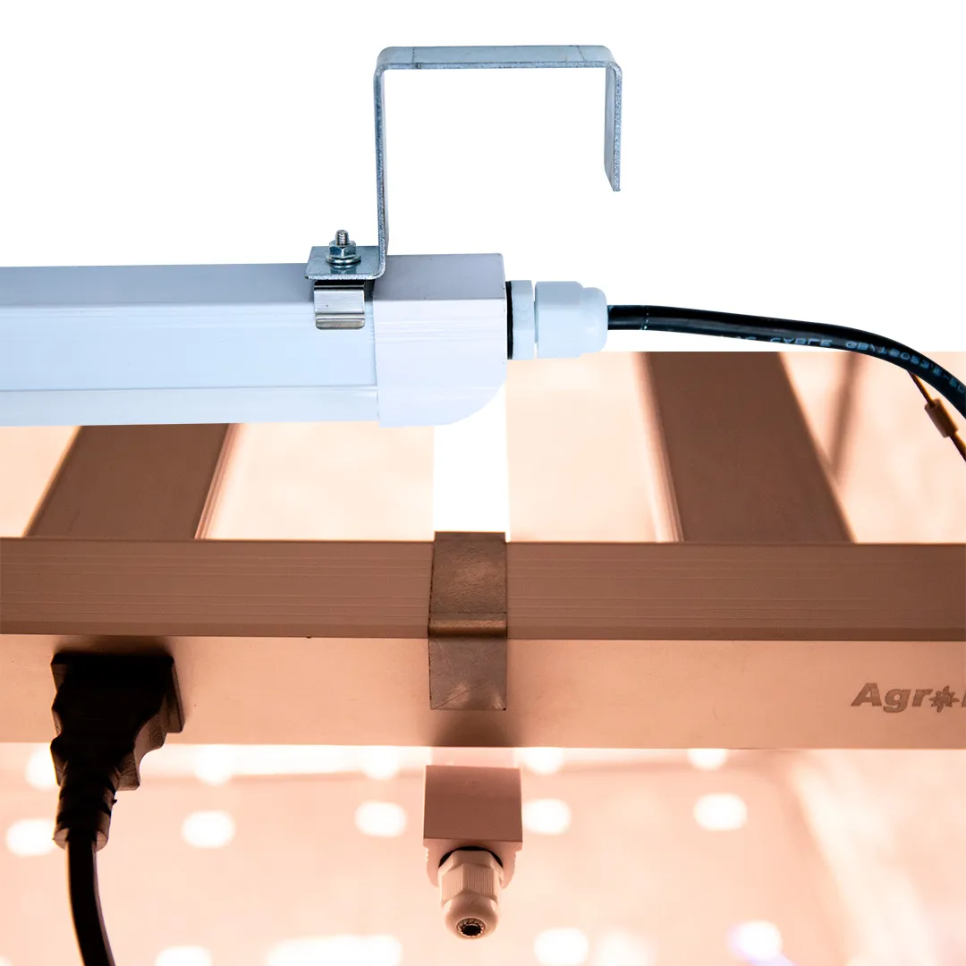 NIR Twins 2x22W Agrolite | Barras Far Red 730 nm para Floración (IP65) - Imagen 4