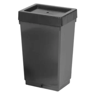 Tanque AutoPot 47 L negro con tapa | Depósito riego