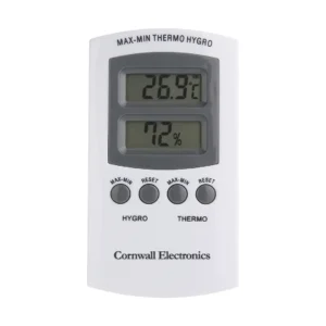 Termohigrómetro Cornwall Electronics digital Max/Min