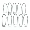 clip conector para tutores 8 mm