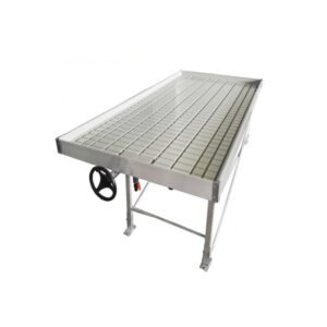 Rolling Bench mesas móviles para maximizar espacio de cultivo