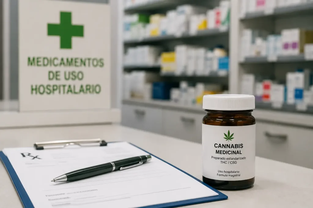 Cannabis en farmacias hospitalarias