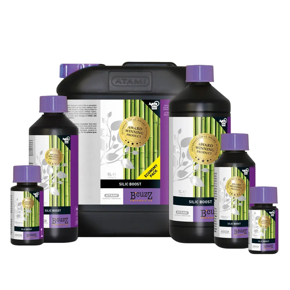 Atami B'cuzz Silic Boost disponible en 250 ml, 500 ml y 1 L