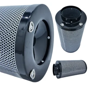 Filtro de carbón Silent Cornwall Electronics para cultivo - Imagen 2