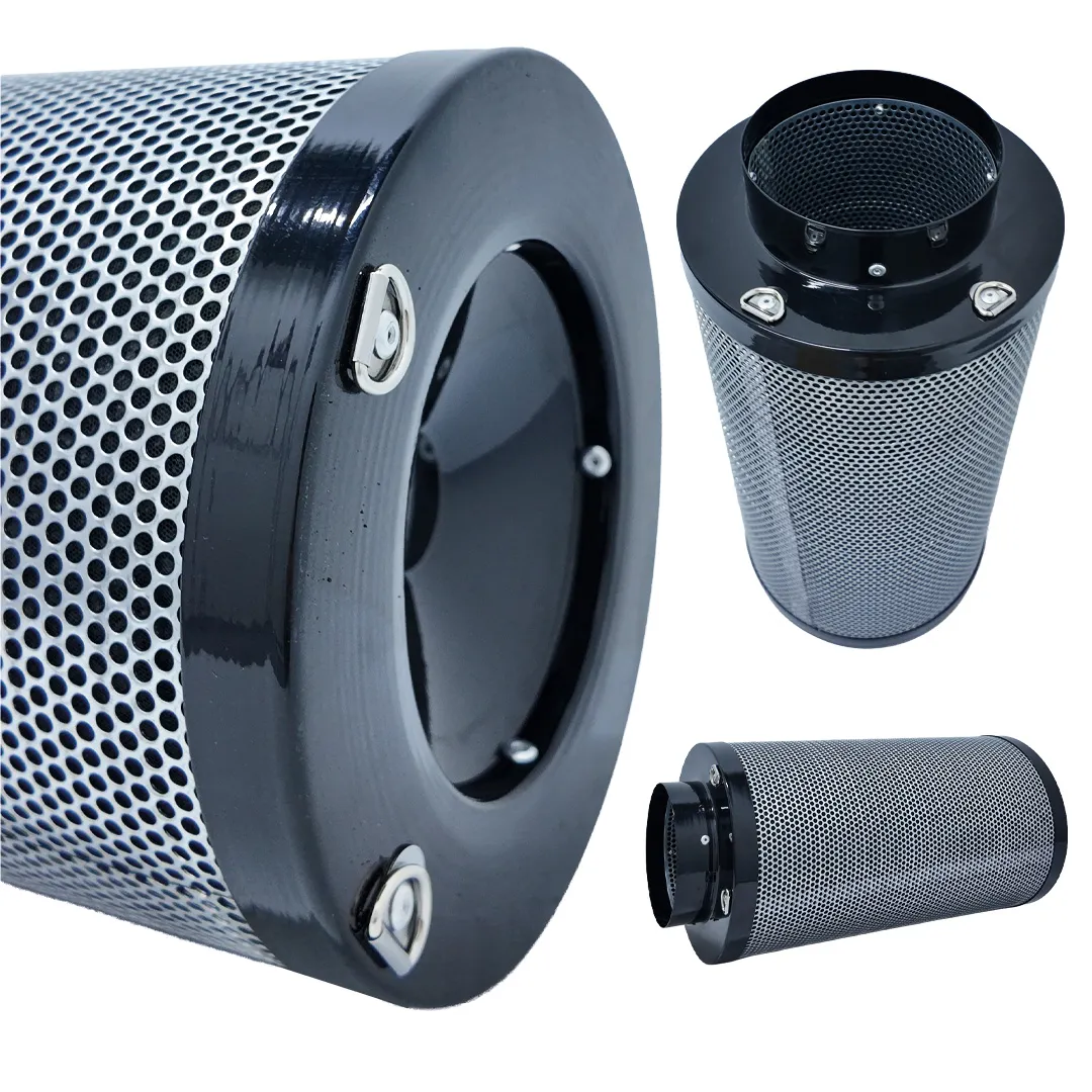 Filtro de carbón Silent Cornwall Electronics para cultivo - Imagen 2