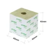 Mini bloques Grodan Delta 40x40x40 mm | 15 uds.