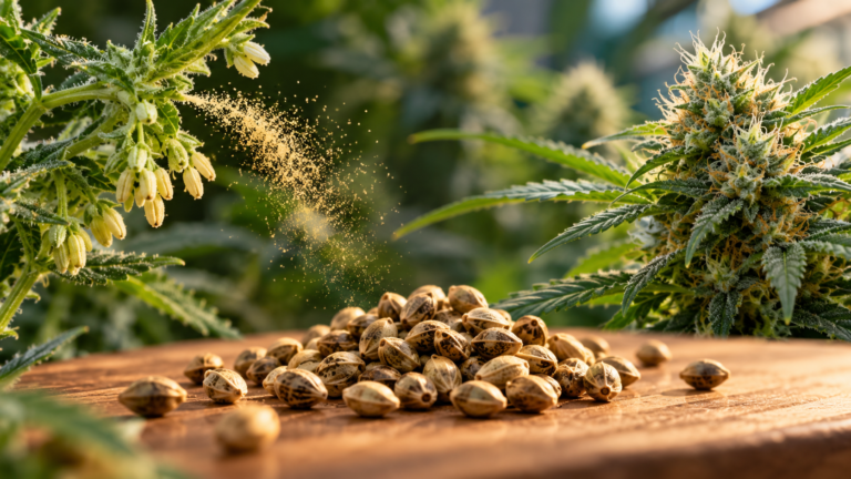 Polinizacion y semillas de cannabis